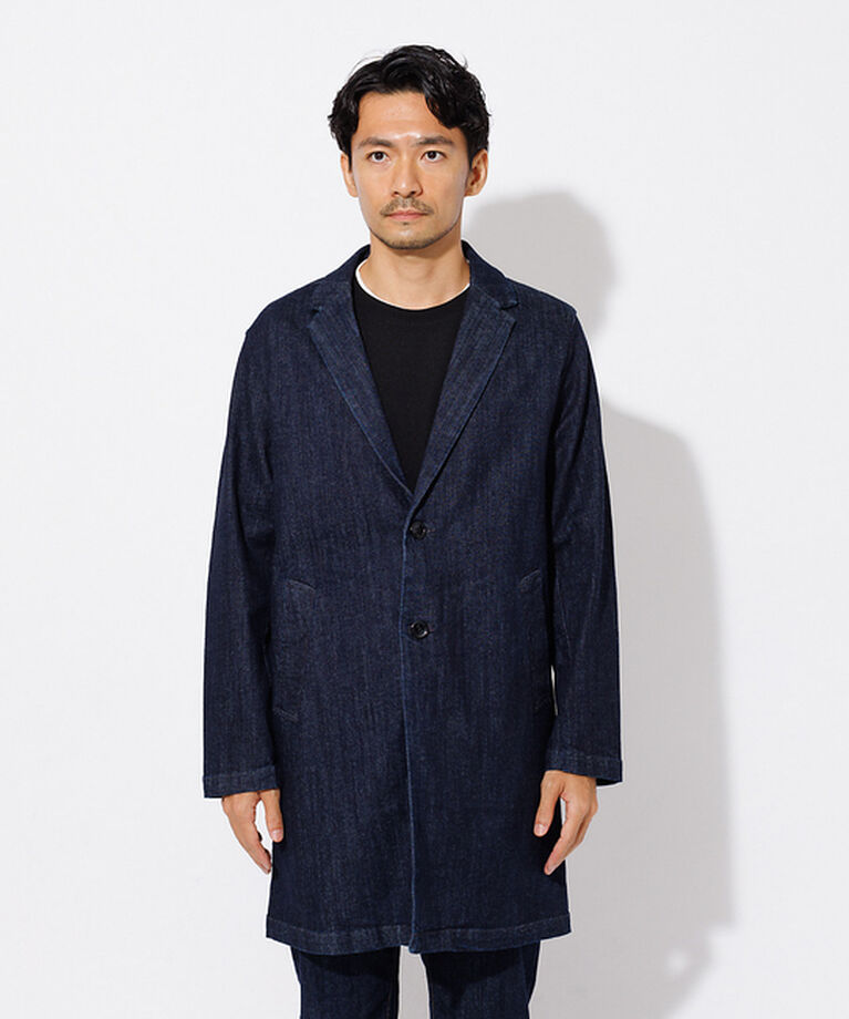 ABAHOUSE「【セットアップ対応】ストレッチ デニム チェスターコート」|その他|