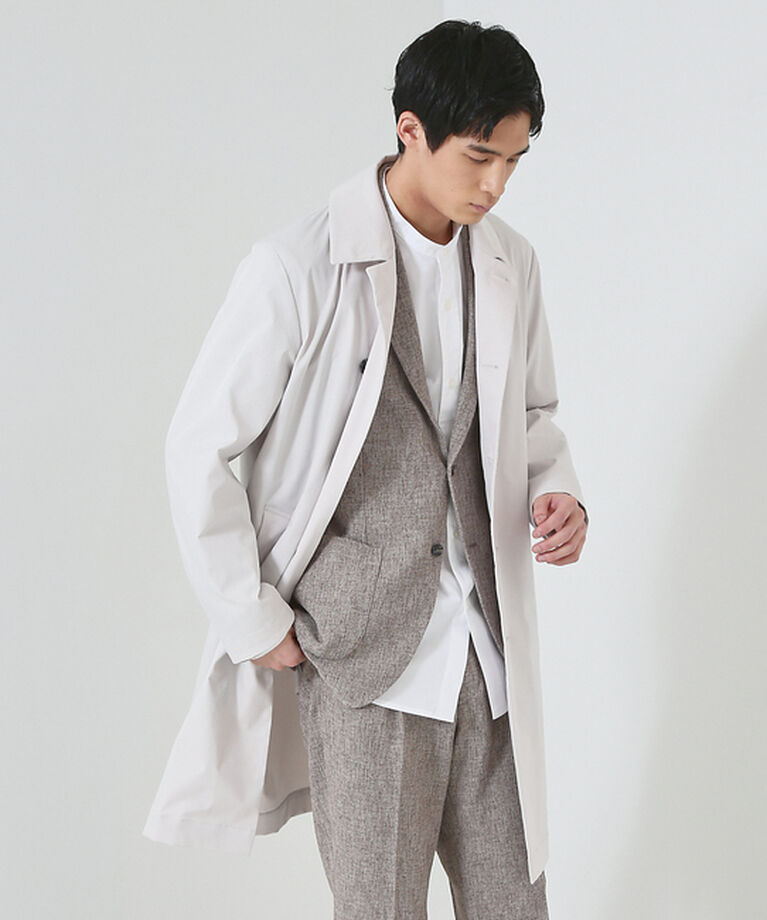 ABAHOUSE「【セットアップ対応/FLEX JACKET】サマーツイード ジャケット / サマ」|テーラードジャケット|