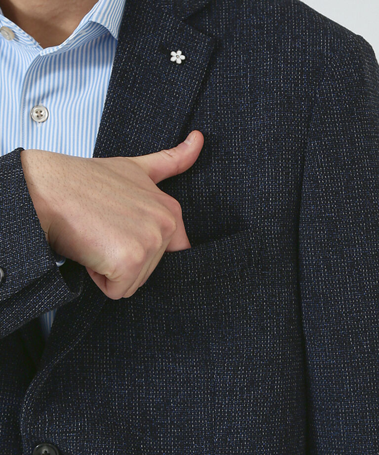 ABAHOUSE「【セットアップ対応/FLEX JACKET】サマーツイード ジャケット / サマ」|テーラードジャケット|