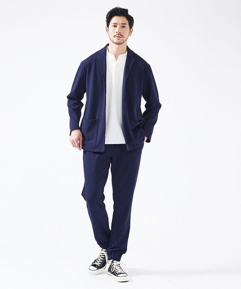 ABAHOUSE「【セットアップ対応】ハイストレッチ ジョーゼット ジョガーパンツ」|その他|