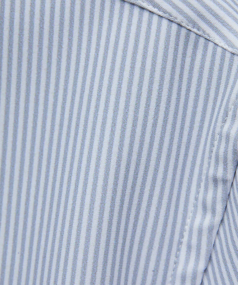 ABAHOUSE「【FLEX SHIRTS / Dry Moment使用】ナロウストライプ シャツ」|シャツ・ブラウス|