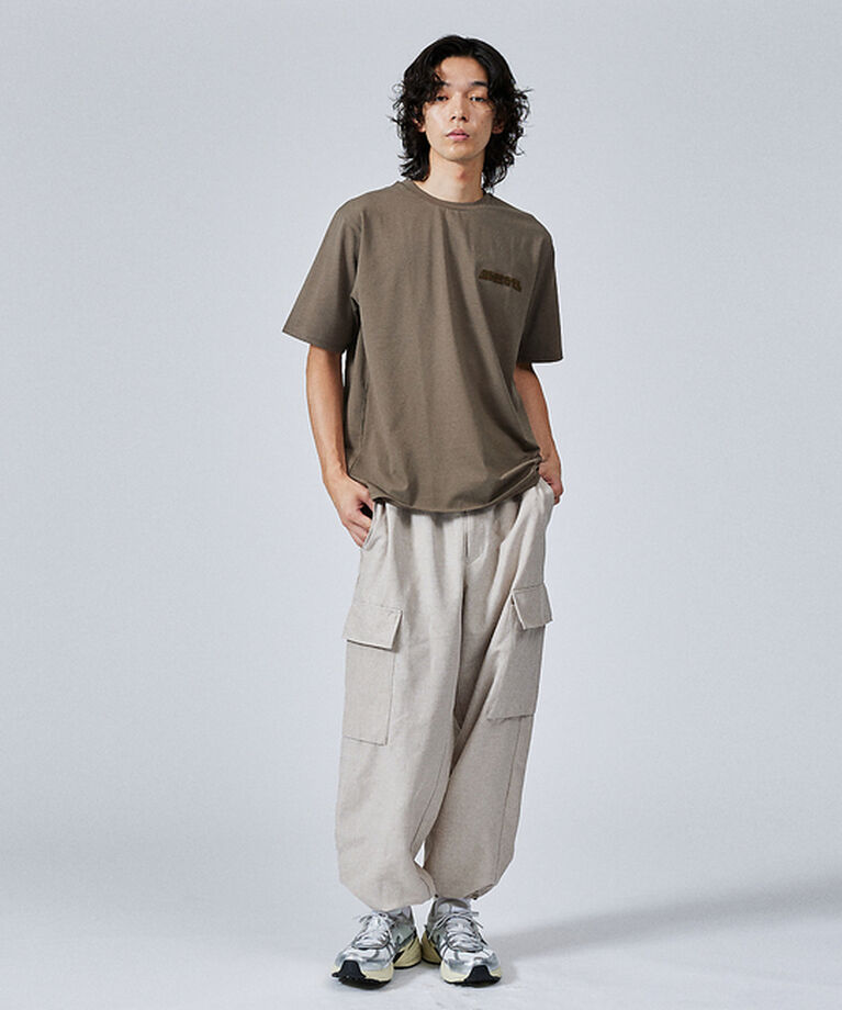 ABAHOUSE「【セットアップ対応】リネンライク カーゴパンツ / ワイドパンツ」|その他|