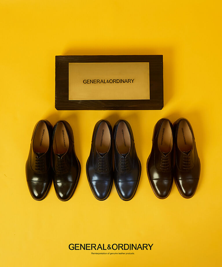alfredoBANNISTER「【GENERAL&ORDINARY】内羽根ストレートチップシューズ」|ビジネス・ドレスシューズ|