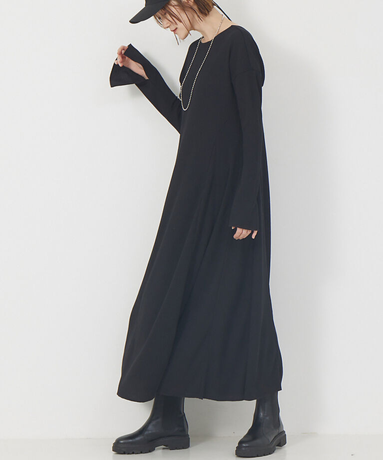 Rouge vif「ワッフルフレアワンピース」|ワンピース|