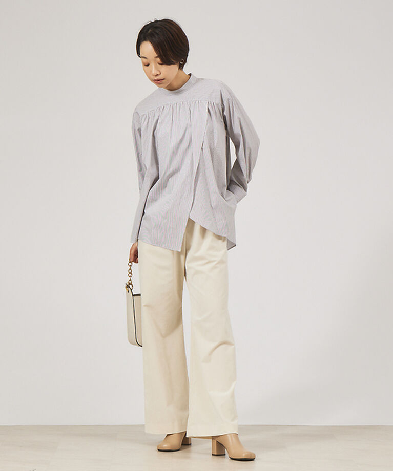 qualite「シャンブレーベルベットレギンスパンツ」|その他|