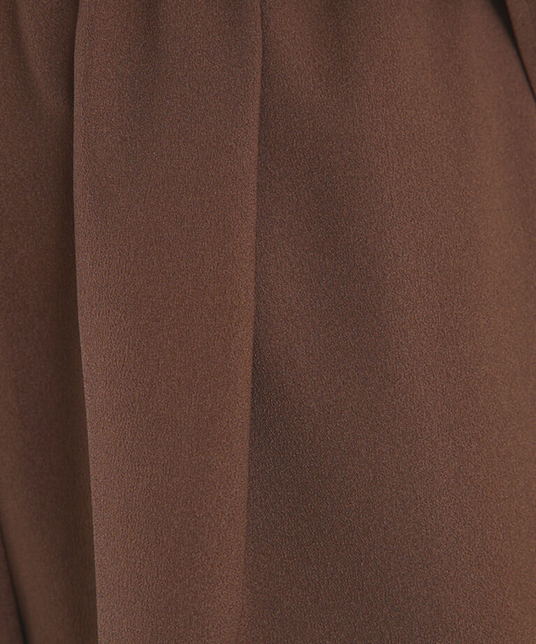 qualite「【セットアップ対応】バックサテンジョーゼットパンツ」|その他|
