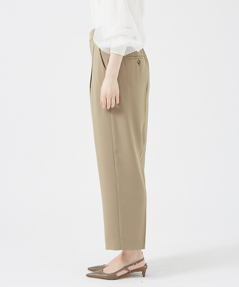 qualite「マットサテンストレートパンツ」|その他|