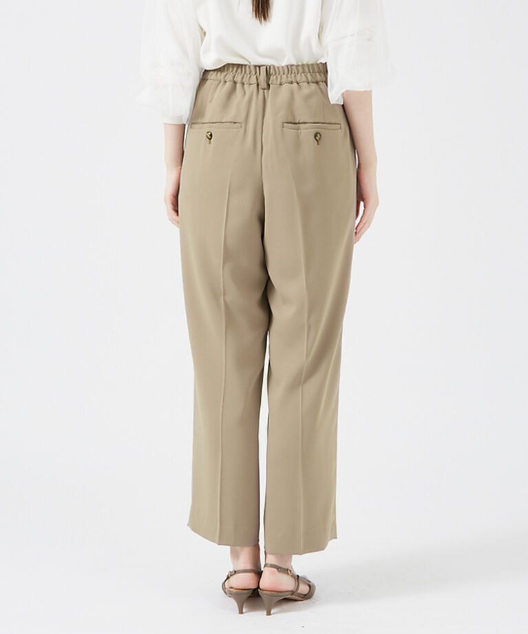 qualite「マットサテンストレートパンツ」|その他|