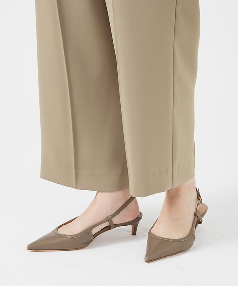 qualite「マットサテンストレートパンツ」|その他|
