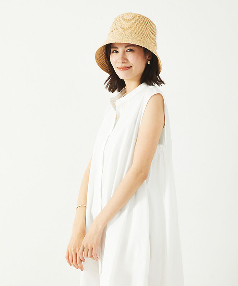 abahouse mavie「ラフィアバケットハット」|その他|