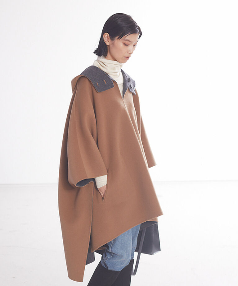 The Store by C' 「【COCUCA】リバーポンチョ」|その他|キャメル