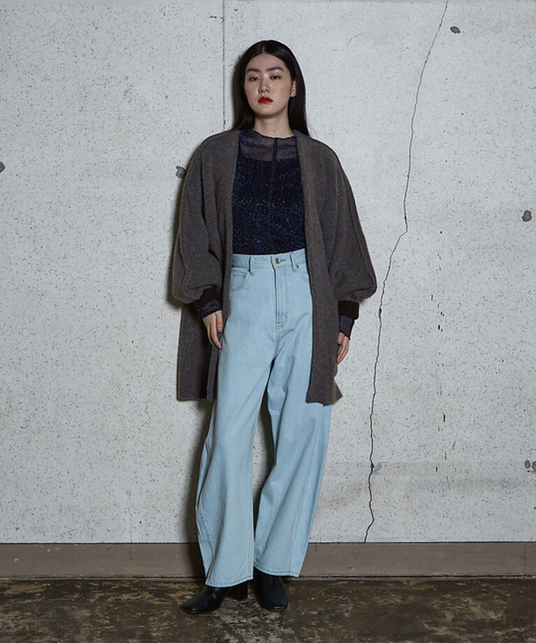 NOMINE「カーブデニム パンツ」|デニム|