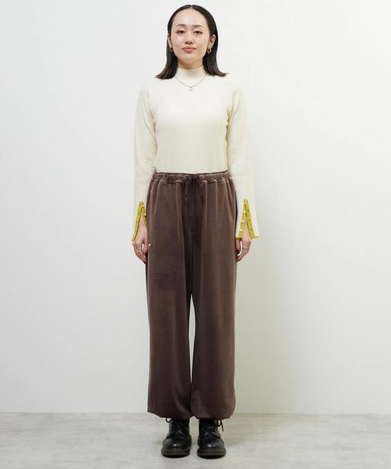 Soffitto「Soffitto×kiki vivi lilyコラボベロアパンツ」|その他|