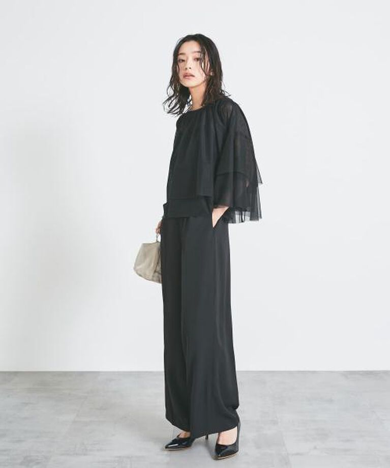 URBAN RESEARCH ROSSO「ROSSO チュールブラウスセットオールインワン」|スカート|