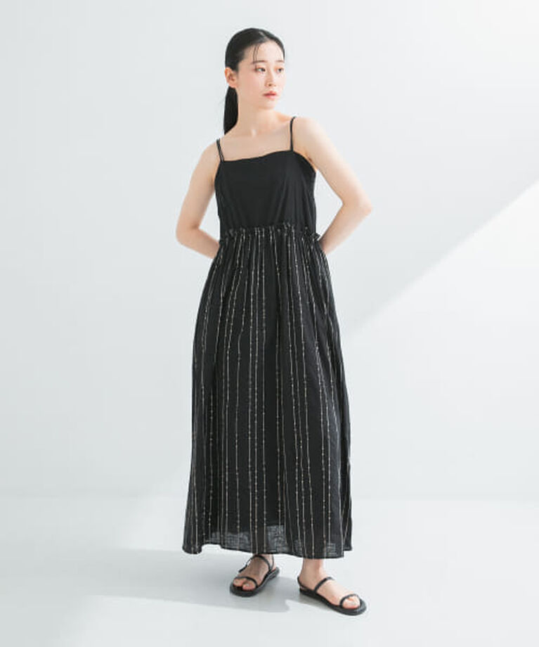 URBAN RESEARCH「UR スパンコール刺繍キャミワンピース」|ワンピース|