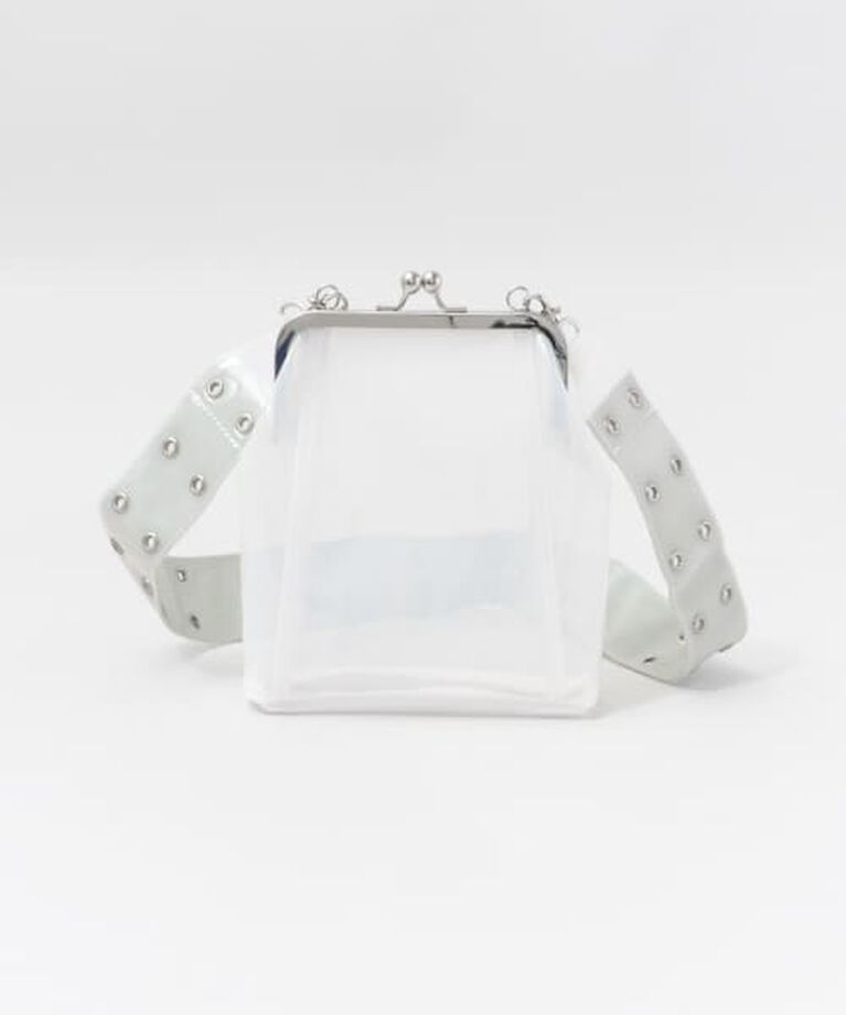 SENSE OF PLACE by URBAN RESEARCH「SENSE OF PLACE ハトメショルダーガマグチバッグ∴」|ショルダー・メッセンジャー|WHITE