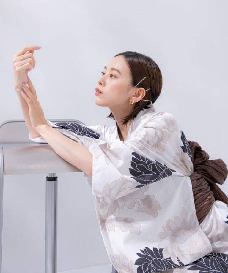 SENSE OF PLACE by URBAN RESEARCH「SENSE OF PLACE 浴衣2点セットB(変織紅梅)」|その他|