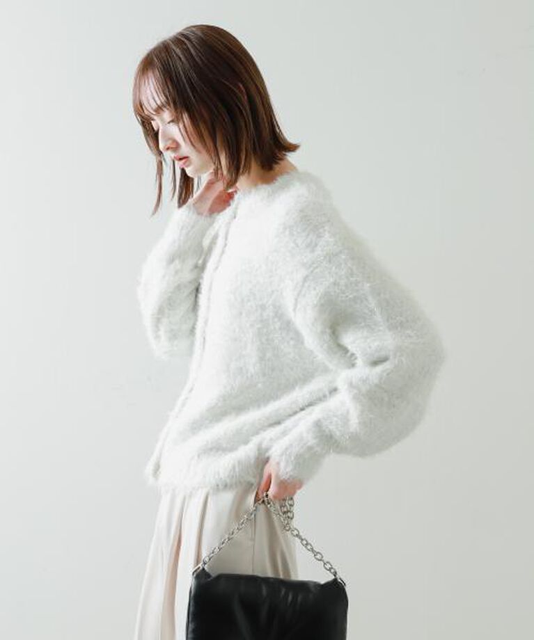 SENSE OF PLACE by URBAN RESEARCH「SENSE OF PLACE ラメシャギールーズセーター」|ニット・セーター|