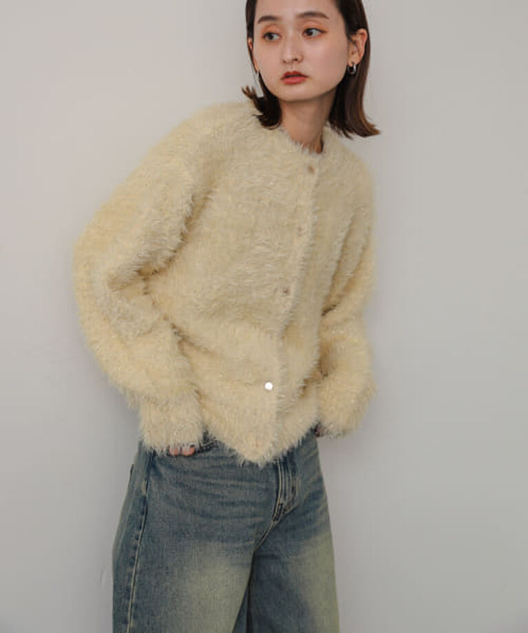 SENSE OF PLACE by URBAN RESEARCH「SENSE OF PLACE ラメシャギールーズセーター」|ニット・セーター|