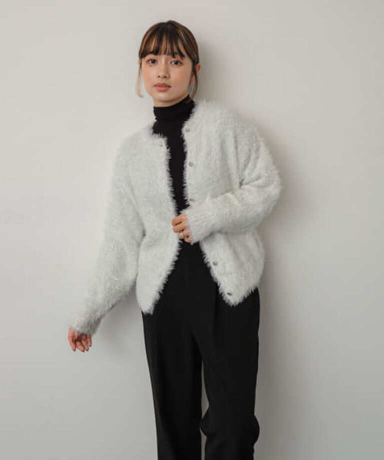 SENSE OF PLACE by URBAN RESEARCH「SENSE OF PLACE ラメシャギールーズセーター」|ニット・セーター|