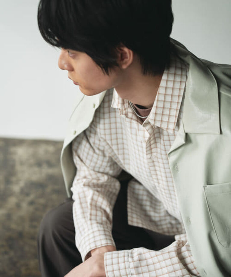 SENSE OF PLACE by URBAN RESEARCH「SENSE OF PLACE 『ユニセックス』グラフチェックルーズシャツ」|シャツ・ブラウス|