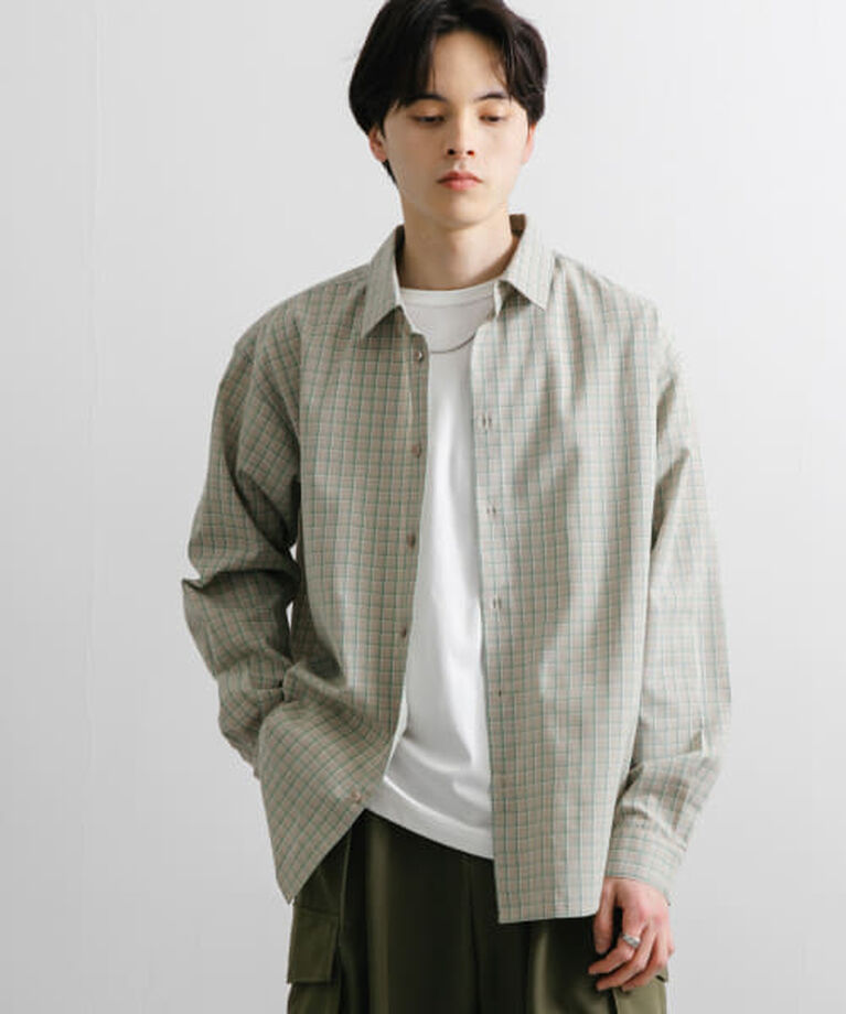 SENSE OF PLACE by URBAN RESEARCH「SENSE OF PLACE 『ユニセックス』グラフチェックルーズシャツ」|シャツ・ブラウス|