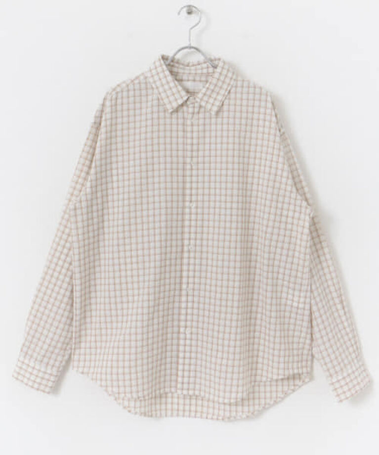 SENSE OF PLACE by URBAN RESEARCH「SENSE OF PLACE 『ユニセックス』グラフチェックルーズシャツ」|シャツ・ブラウス|