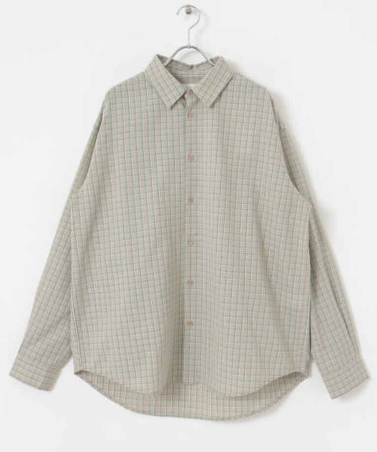 SENSE OF PLACE by URBAN RESEARCH「SENSE OF PLACE 『ユニセックス』グラフチェックルーズシャツ」|シャツ・ブラウス|