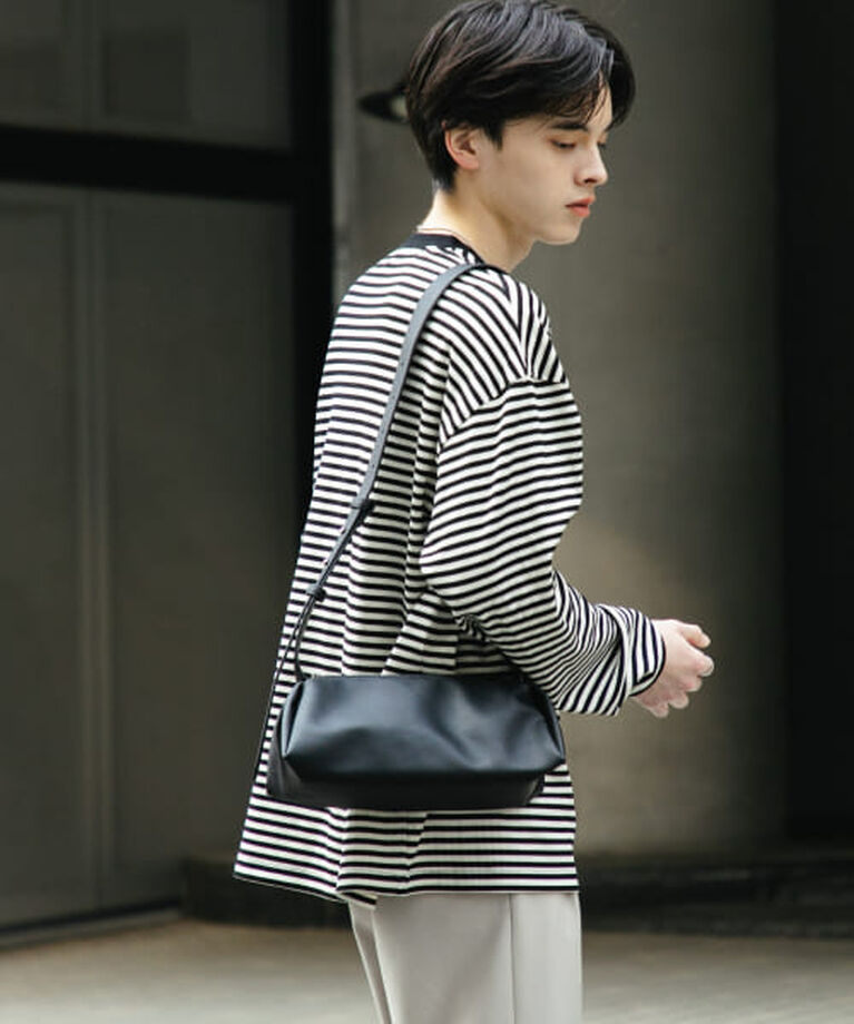 SENSE OF PLACE by URBAN RESEARCH「SENSE OF PLACE ワッフルボーダーロングTシャツ」|Tシャツ・カットソー|