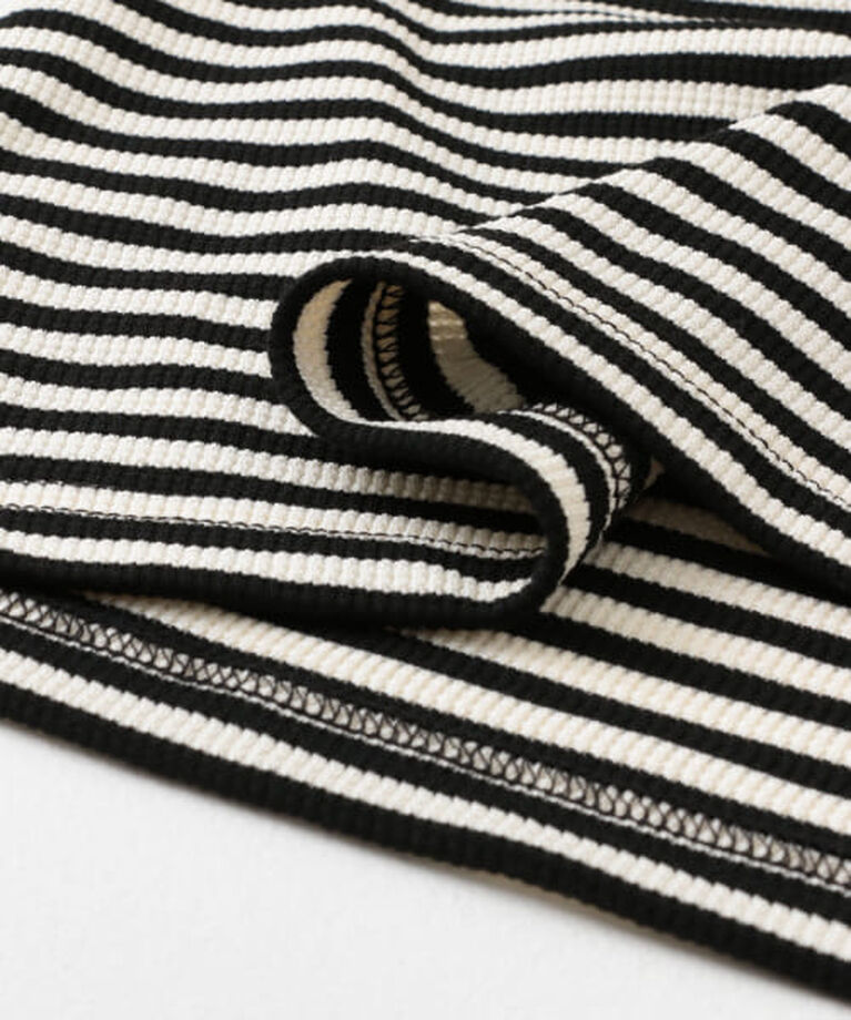 SENSE OF PLACE by URBAN RESEARCH「SENSE OF PLACE ワッフルボーダーロングTシャツ」|Tシャツ・カットソー|