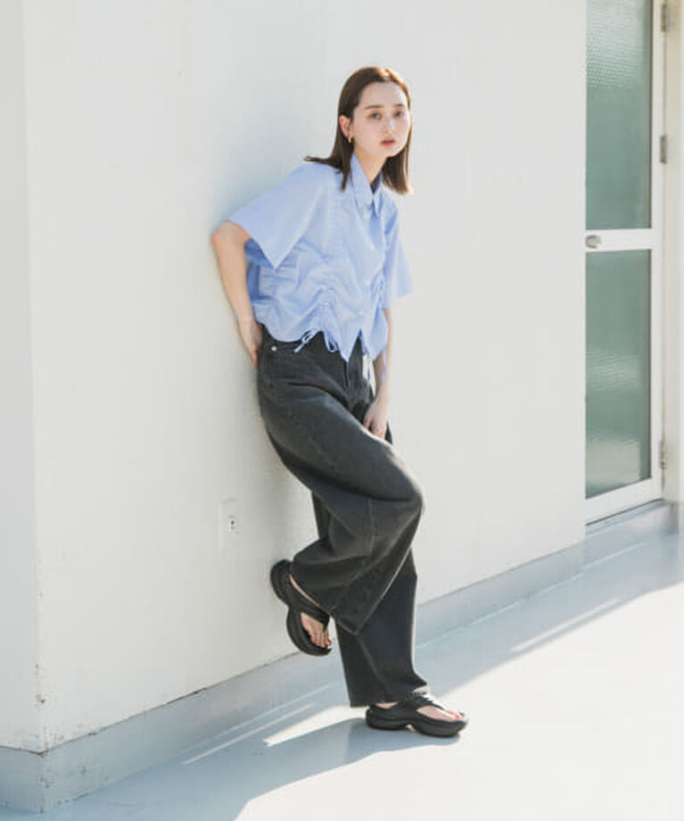 SENSE OF PLACE by URBAN RESEARCH「SENSE OF PLACE 『一部WEB限定カラー』カーブデニム」|デニム|