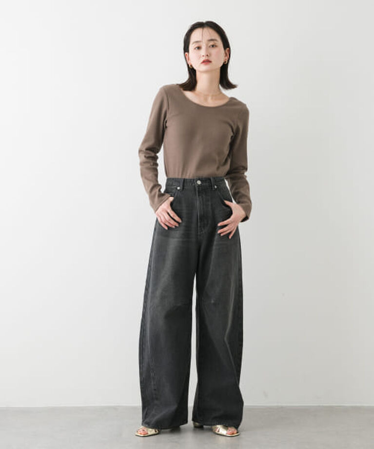 SENSE OF PLACE by URBAN RESEARCH「SENSE OF PLACE 『一部WEB限定カラー』カーブデニム」|デニム|