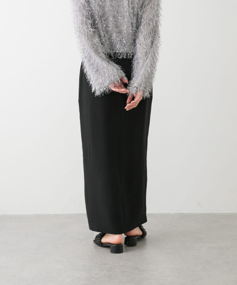 SENSE OF PLACE by URBAN RESEARCH「SENSE OF PLACE 『UR TECH DRYLUXE』リネンライクスリットタイトスカート」|スカート|