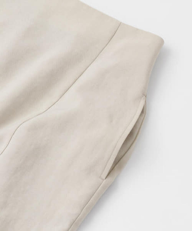 SENSE OF PLACE by URBAN RESEARCH「SENSE OF PLACE 『UR TECH DRYLUXE』リネンライクスリットタイトスカート」|スカート|