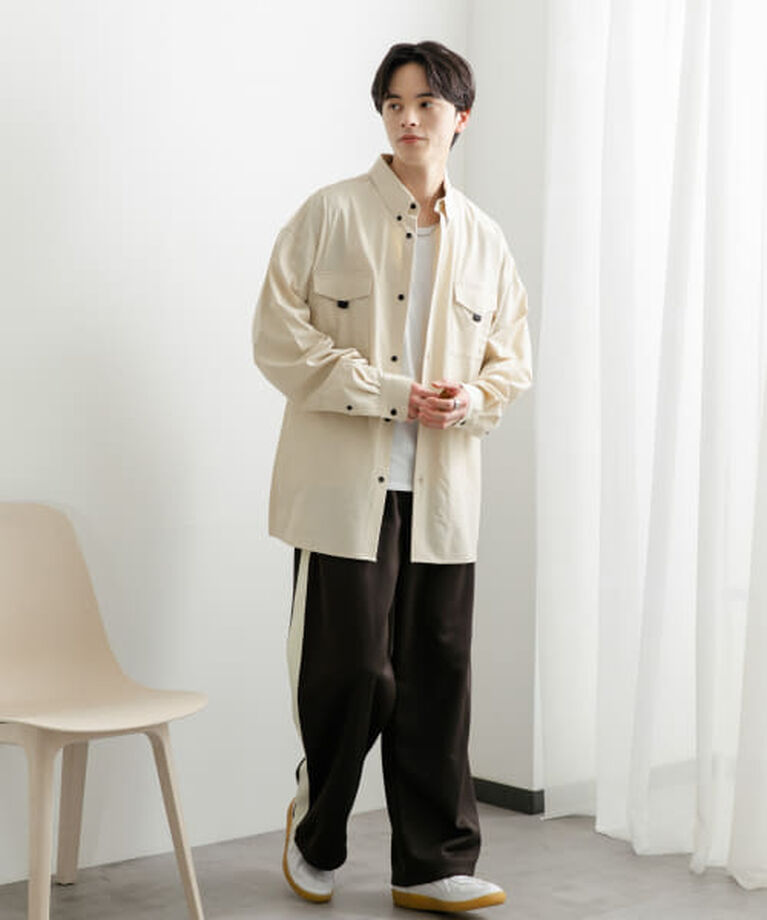 SENSE OF PLACE by URBAN RESEARCH「SENSE OF PLACE リップストップフィッシングシャツ」|シャツ・ブラウス|