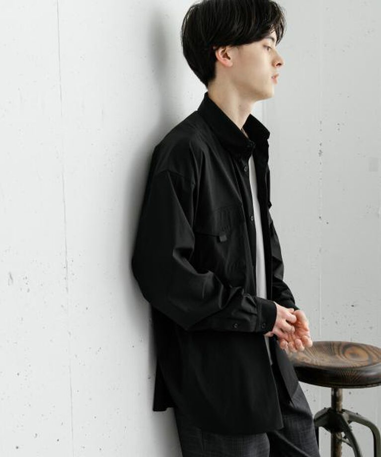 SENSE OF PLACE by URBAN RESEARCH「SENSE OF PLACE リップストップフィッシングシャツ」|シャツ・ブラウス|