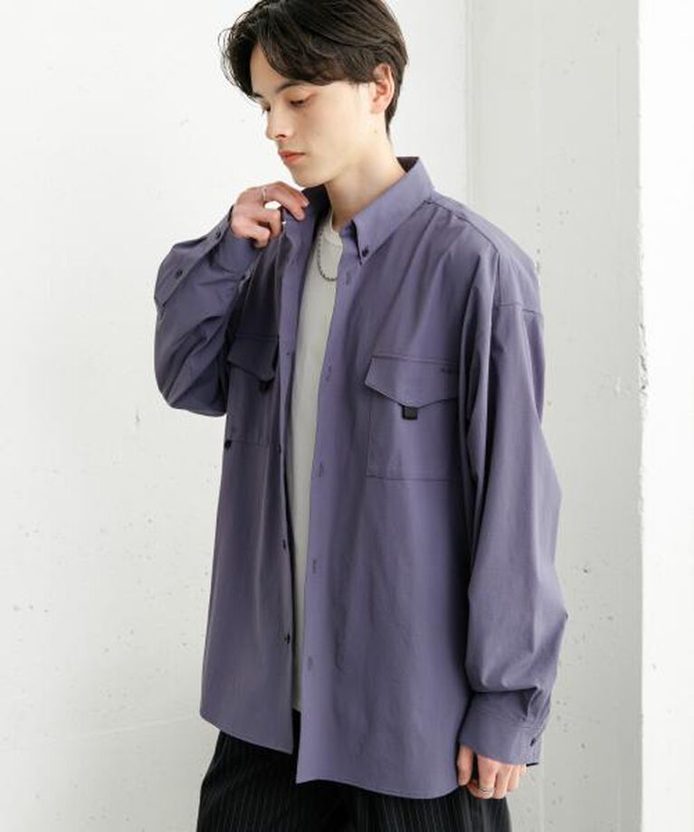 SENSE OF PLACE by URBAN RESEARCH「SENSE OF PLACE リップストップフィッシングシャツ」|シャツ・ブラウス|