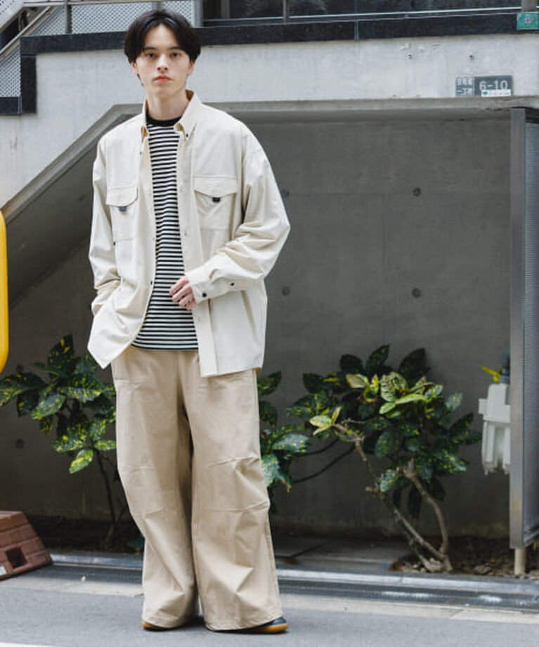 SENSE OF PLACE by URBAN RESEARCH「SENSE OF PLACE リップストップフィッシングシャツ」|シャツ・ブラウス|