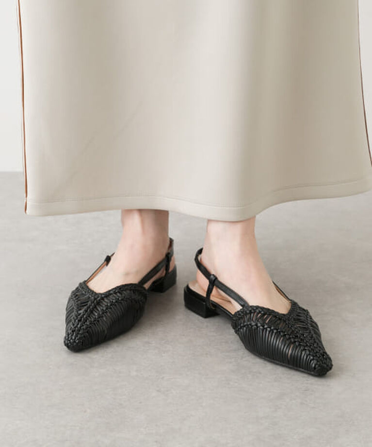 SENSE OF PLACE by URBAN RESEARCH「SENSE OF PLACE コードアミポインテッドサンダル」|サンダル|