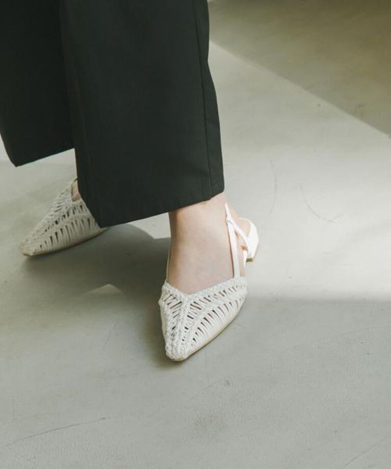 SENSE OF PLACE by URBAN RESEARCH「SENSE OF PLACE コードアミポインテッドサンダル」|サンダル|
