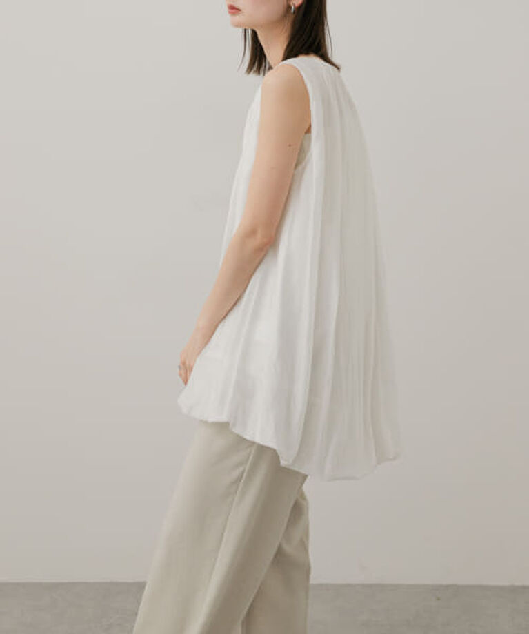 SENSE OF PLACE by URBAN RESEARCH「SENSE OF PLACE バルーンチュニックブラウス」|シャツ・ブラウス|OFF WHITE