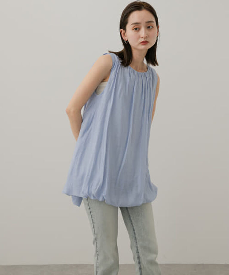 SENSE OF PLACE by URBAN RESEARCH「SENSE OF PLACE バルーンチュニックブラウス」|シャツ・ブラウス|