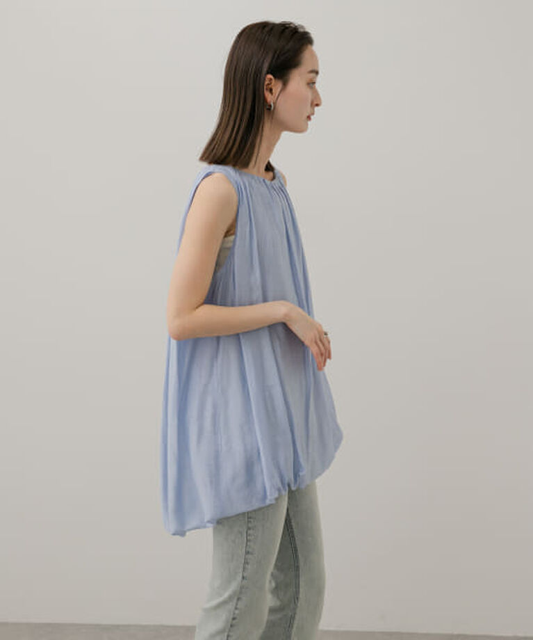 SENSE OF PLACE by URBAN RESEARCH「SENSE OF PLACE バルーンチュニックブラウス」|シャツ・ブラウス|