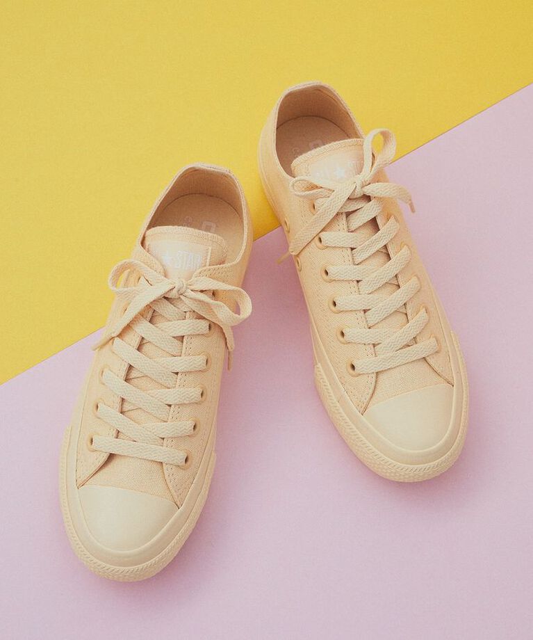 earth music&ecology「CONVERSE×earth ALL STAR PLTS」|スニーカー|Yellow