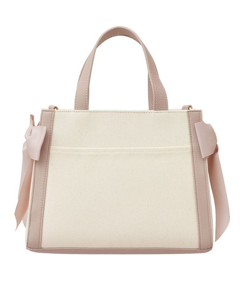 Maison de FLEUR「キャンバススクエア2Wayトートバッグ」|トートバッグ|