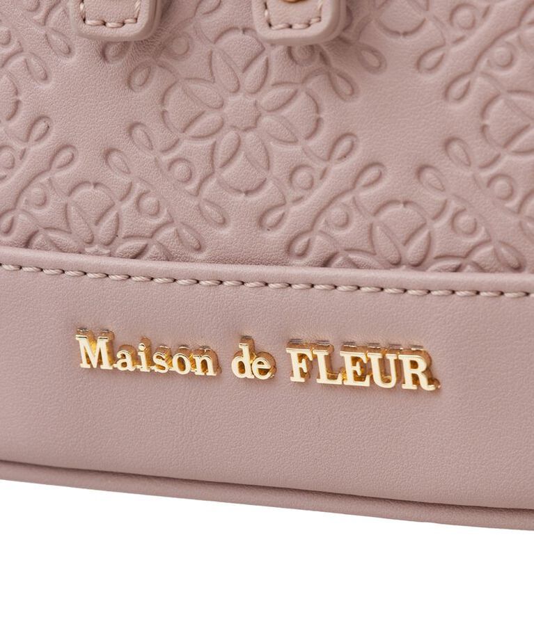 Maison de FLEUR「FLEURモノグラムキューブショルダーバッグ」|ショルダー・メッセンジャー|