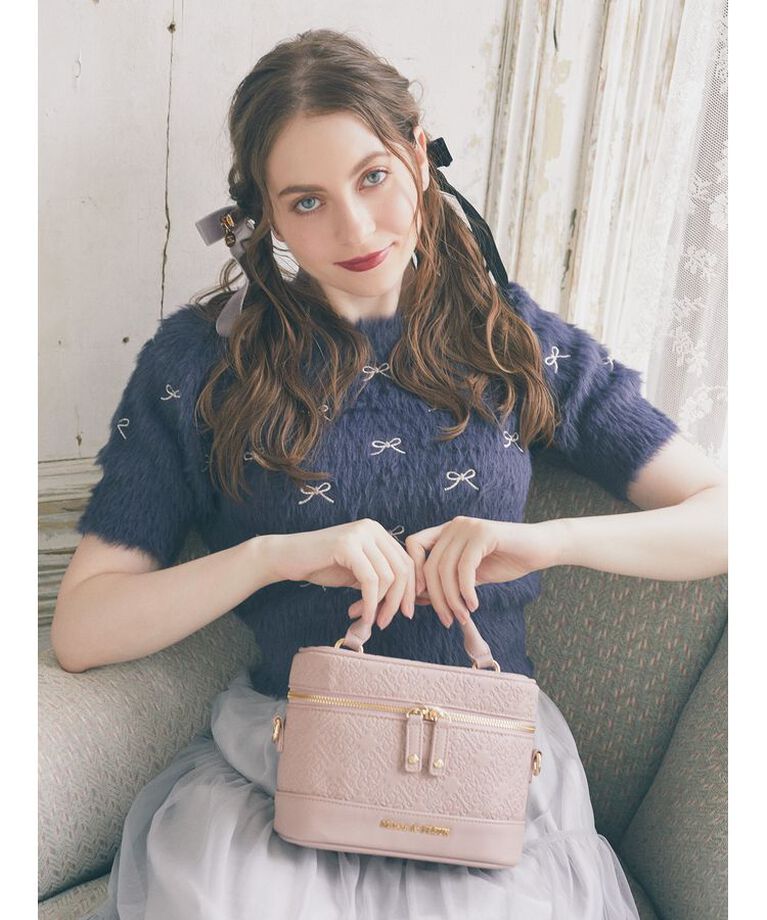 Maison de FLEUR「FLEURモノグラムキューブショルダーバッグ」|ショルダー・メッセンジャー|
