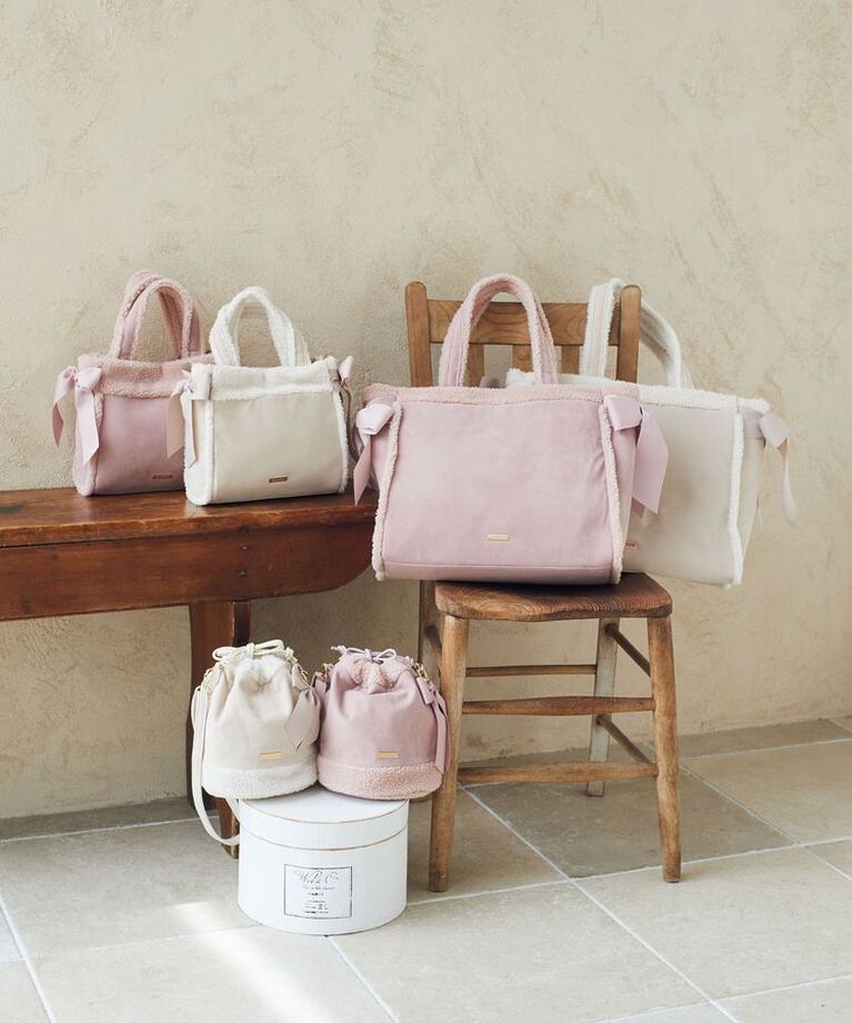 Maison de FLEUR「ムートン風2Wayトートバッグ」|トートバッグ|