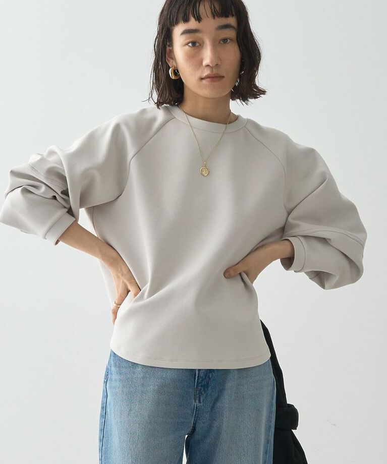AMERICAN HOLIC「袖ボリュームポンチプルオーバー」|スウェット・ジャージ|Light Gray