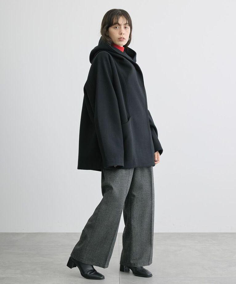 AMERICAN HOLIC「中空FIBERフーディーコクーンコート【軽量アウター】」|その他|